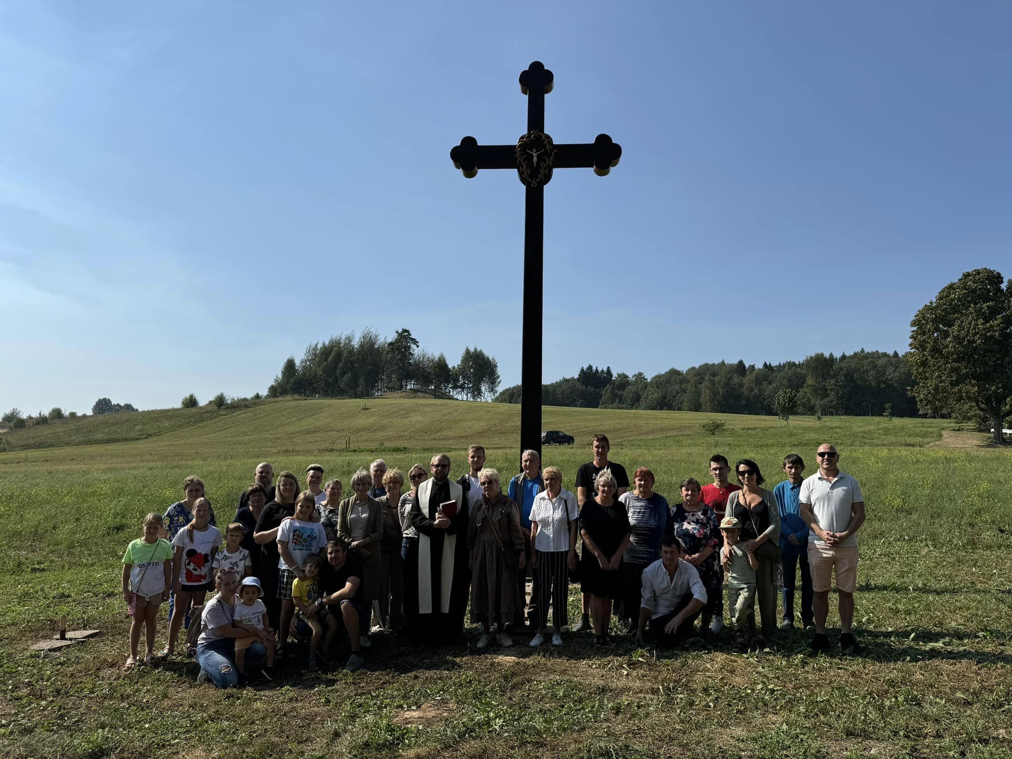 Atstatytas Katlėrių kryžius